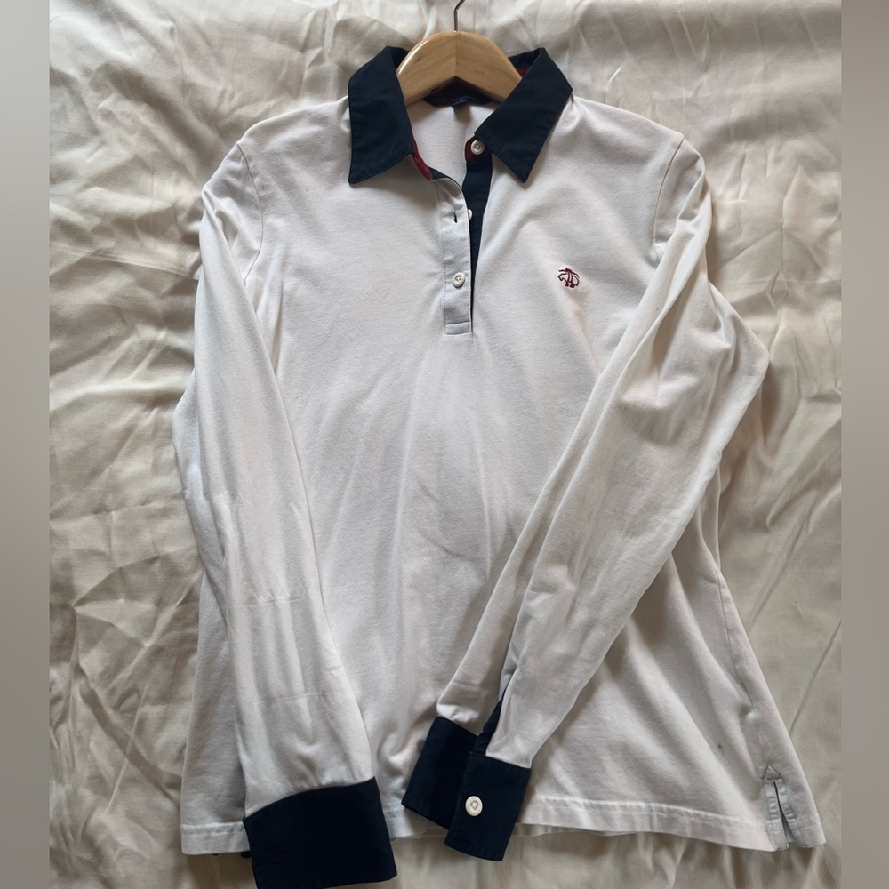 White Brooks Brothers Womens Shirt SIZE M